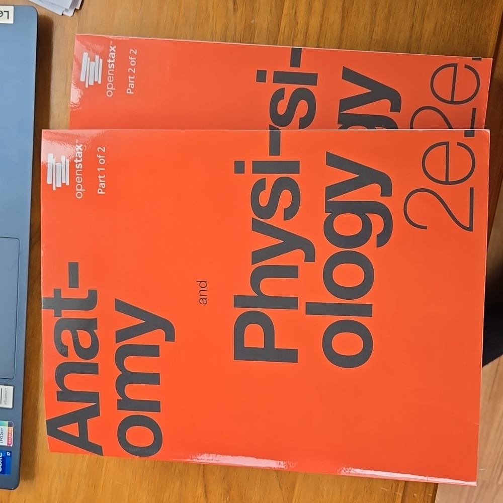 Open stax Anatomy and Physiology 2e books